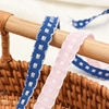 韩风服装配饰辅料饰品配件材料发夹彩带单边跳线点提花织带丝带