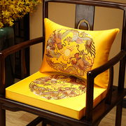 新中式椅子垫红木沙发垫，坐垫加厚实木圈椅茶，椅垫座垫乳胶垫子防滑