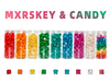 MXRSKEY & CANDY七彩透明rainbow冰晶轴线性机械键盘RGB轴体开关