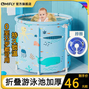 家用游泳池婴幼儿宝宝可折叠小孩儿童免充气家庭院子室内浴缸泳池