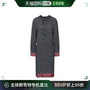 香港直邮emporioarmani女士，娃娃领连衣裙1na43t-12505-099