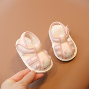 女婴公主鞋婴儿凉鞋0一3-6-12月婴幼儿，鞋子夏季1岁宝宝鞋步前鞋男