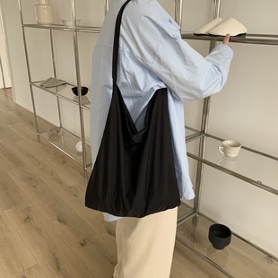 包包女包2023韩国ins包包夏季薄款帆布包彩色手拎水桶购物袋