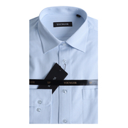 雅戈尔中年男士商务，正装纯棉免烫条纹，宽松大码长袖衬衫ta1dp14109