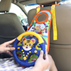 儿童仿真方向盘模拟驾驶器宝宝安全座椅车载后座后排早教益智玩具