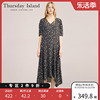 thursdayisland星期四岛屿，夏季v领波西米亚连衣裙t224mop262w