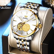 金仕盾品牌男表士手表潮流时尚，貔貅手表全自动机械表镂空陀飞轮