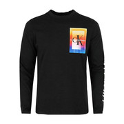 Calvin Klein卡尔文克莱恩CK男士休闲长袖T恤圆领时尚打底衫