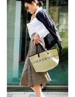 日本杂志包大容量手提托特包女时尚百搭通勤包手拎包单肩包潮