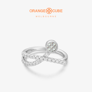 orangecube幸运小鱼，戒指高级原创设计食指环女友礼物
