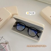 可爱卡通眼镜盒便携女2023学生ins太阳镜墨镜近视眼镜收纳盒