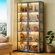 手办展示柜乐高模型儿童玩具收纳柜陈列柜亚克力透明置物架子书架