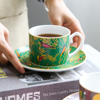 下午茶英式红茶咖啡杯碟下午茶具套装陶瓷家用办公室骨瓷日用牛奶