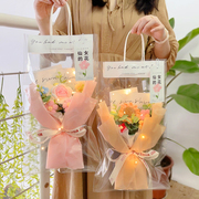 母亲节520针织毛线花束成品手工编织向日葵仿真假花毕业礼物