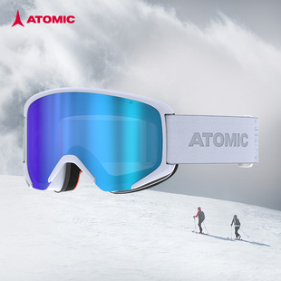 atomic阿托米克滑雪眼镜，男女柱面镜雪场滑雪护目镜savor系列