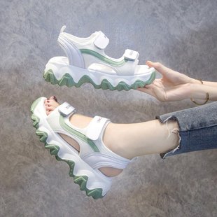 女孩凉鞋202210韩版公主鞋，12夏季露趾13初，中学生大童女童15岁