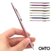 日本ohto乐多slimline极细金属杆，中油笔圆珠笔0.50.3纤细手账笔