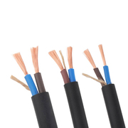 户外二芯2.56电缆线纯铜电线，延长平方软线护套线家用1z4两芯电