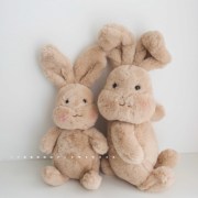 北欧丹麦小兔子毛绒娃娃脖子可转动兔兔儿童安抚陪伴玩偶女生礼物
