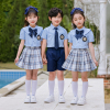 幼儿园园服夏装套装学院，风小学生校服，毕业班服男女儿童演出jk制服