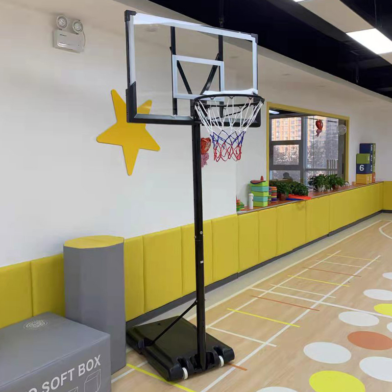 篮球架儿童室内成人青少年户外标准，可升降移动篮球筐家用投篮框架