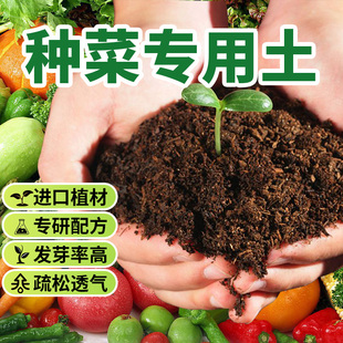 种菜专用土营养土阳台，蔬菜有机肥料室内果蔬育苗种植泥炭土壤泥土