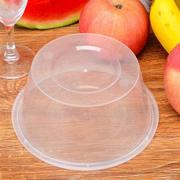 一次性餐盒1000ml圆形塑料，外卖打包盒加厚透明快餐便当盒汤碗带盖