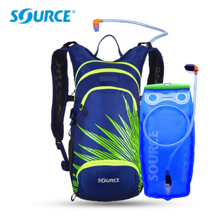 source溹思fuse8l12l户外便携水袋一体背包，2l3升骑行徒步装备