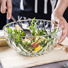 透明玻璃沙拉碗耐高温家用高颜值日式水果碗轻奢ins风汤碗盘器皿