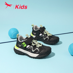 红蜻蜓男童鞋2024夏季包头运动户外凉鞋舒适时尚，镂空透气鞋子