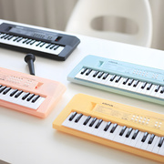 37键多功能电子琴钢琴儿童玩具，带话筒可弹奏初学音乐器家用小女孩