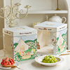 半透明生日蛋糕盒子包装盒6/8寸单双层加高网红烘焙包装盒可定制