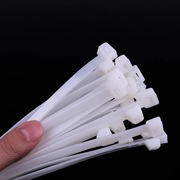 尼龙塑料扎带卡扣强力束线带绳电线捆绑带固定器自锁式白色扎线带