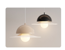 现代简约创意个性LED吊灯北欧后现代大气家用铁艺设计师大厅灯具