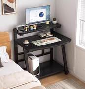 电脑桌小型家用台式书桌学生小户型卧室学习移动床边简约办公桌子