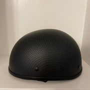 哈雷半盔碳纤维头盔成人瓢盔电动车头灰四季夏盔翘盔安全帽夏
