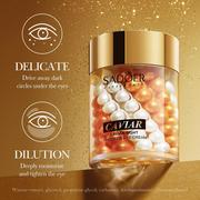Caviar Essence Firming Three-color Eye Cream Elastic Moistur