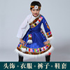 儿童藏族舞蹈演出服小学生，幼儿少数民族服装男童，西藏表演藏服衣服