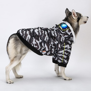 狗狗衣服金毛中型大型犬，拉布拉多冬装哈士奇防水秋季保暖两脚棉衣