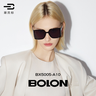 礼盒装暴龙眼镜大框太阳镜女款多面防晒曲面屏护眼墨镜BX5005