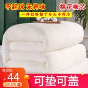 河南郑州棉花被芯棉絮床垫褥子，棉被冬被单人，铺底垫被被褥学生宿舍