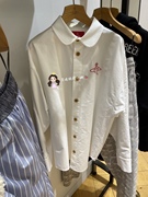 日本直邮 薇薇安土星西太后 日本制红标 刺绣爱心衬衫