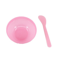 美容院专用塑料面膜碗加勺子，套装大号调配工具，水疗用品自制调膜碗