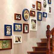 欧式楼梯照片墙 创意小楼道挂墙相框组合相片墙 小众结品