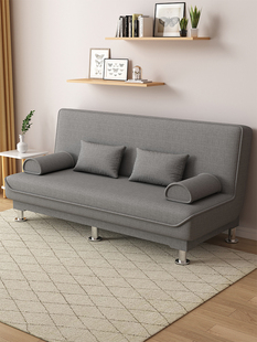 1KEA宜家家居小户型两用布艺沙发客厅简约现代沙发可折叠多功能单