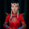 少数民族风情头饰少女儿童蒙古族藏族，旅拍额头链，眉心坠异域服饰品