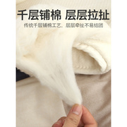 新疆棉花被棉絮棉胎6斤被芯冬被春秋夏被双人加大垫被单人盖棉被