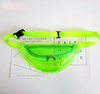 镭射透明腰包个性荧光，绿彩色糖果冻运动斜挎胸包沙滩男女腰包