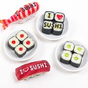 出口日本寿司拉面食物创意挂衣钩，树脂立体多功能挂钩冰箱贴磁力贴