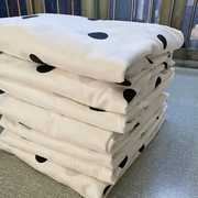 全棉床笠单件100%纯棉床单波，圆点床垫防脏保护罩橡皮筋床罩